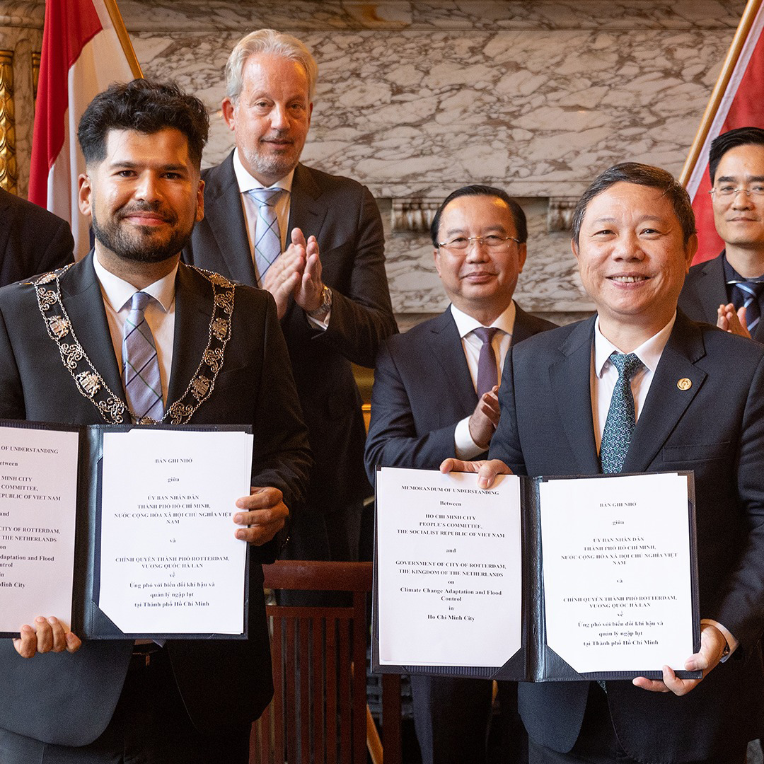 Als locoburgermeerster heb ik de Vice-Chairman Prof. Dr. Duong Anh Duc en zijn delegatie uit Ho Chi Minh City, Vietnam ontvangen