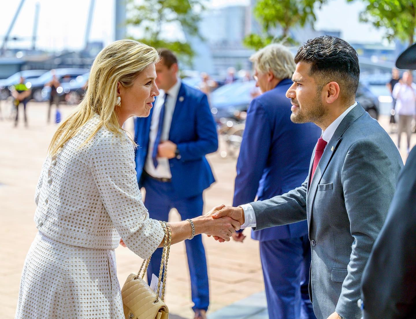 Werkbezoek schuldenlab Nederland met Hare Majesteit Koningin Maxima
